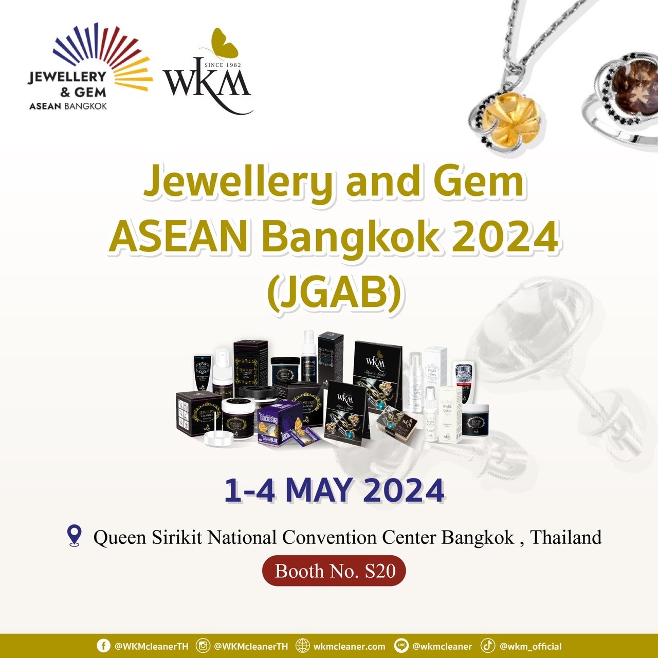 Jewellery & Gem ASEAN Bangkok (JGAB) 2024